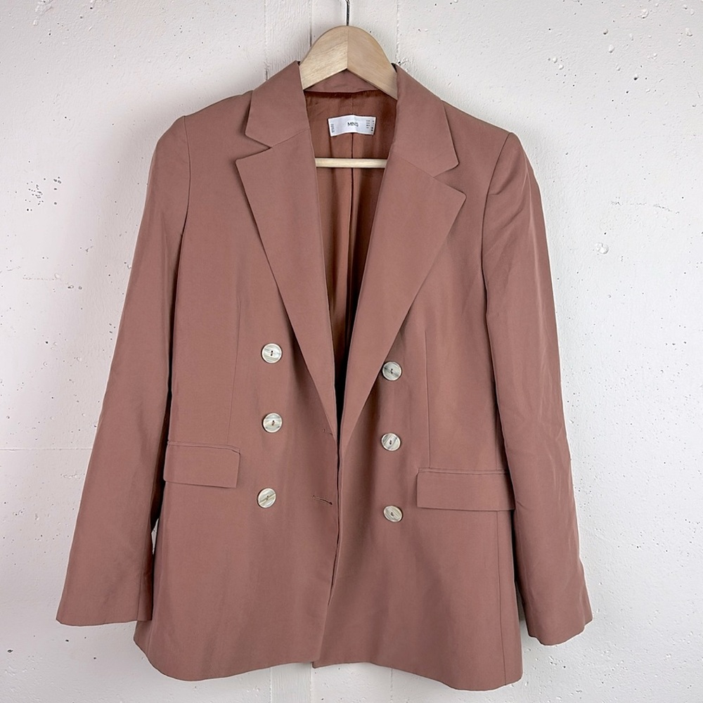 Mango Double Button Modal Blazer - image 5